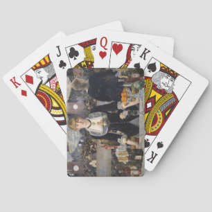 Baraja De Cartas Chica de la camarera victoriana en Folies Bergere,