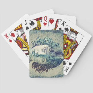 Baraja De Cartas Chica de las olas