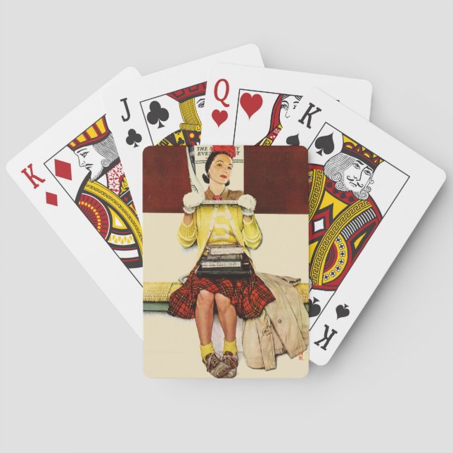 Baraja De Cartas Chica de portada (Reverso)