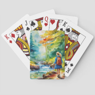 Baraja De Cartas Chica de senderismo
