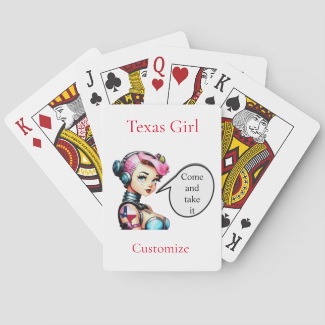Baraja De Cartas Chica de Texas Thunder_Cove (Reverso)
