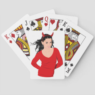 BARAJA DE CARTAS CHICA DEVIL