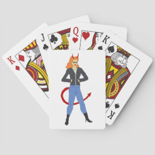 Baraja De Cartas chica diablo