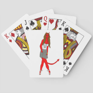Baraja De Cartas chica diablo