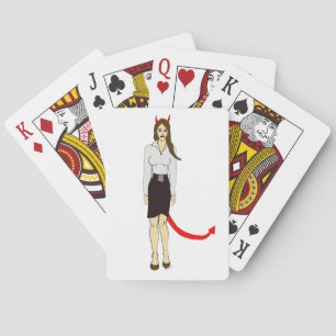 Baraja De Cartas chica diablo