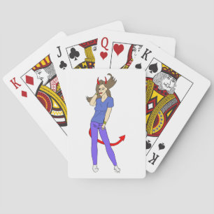 Baraja De Cartas chica diablo
