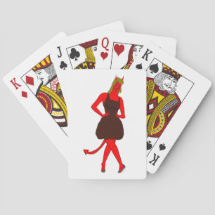 Baraja De Cartas chica diablo