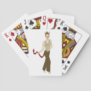 Baraja De Cartas chica diablo