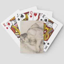 Baraja De Cartas Chica en sesión (por Pierre-Auguste Renoir)