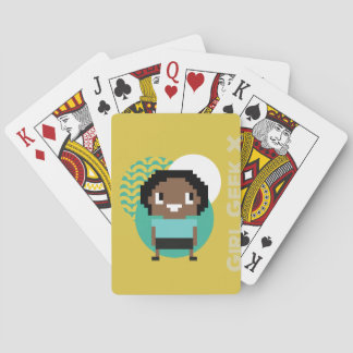Baraja De Cartas Chica Geek X:Tarjetas de reproducción