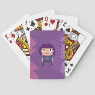 Baraja De Cartas Chica Geek X:Tarjetas de reproducción