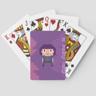 Baraja De Cartas Chica Geek X:Tarjetas de reproducción
