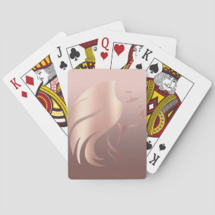 Baraja De Cartas Chica Genial Silueta de Cara