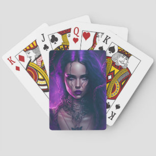 Baraja De Cartas Chica gótico