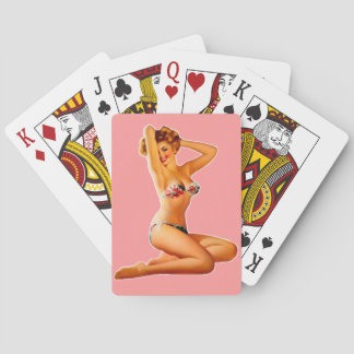 Baraja De Cartas Chica Pin Up