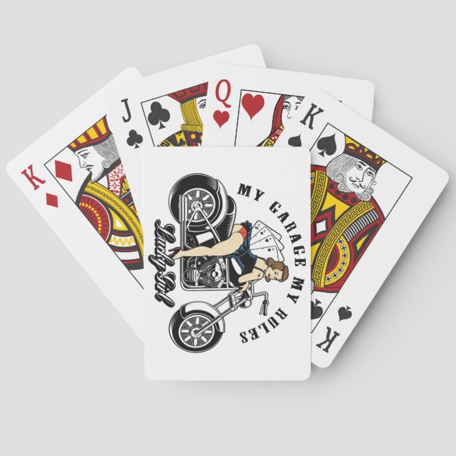 Baraja De Cartas Chica Pin Up (Reverso)