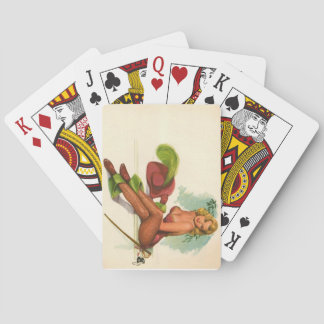 Baraja De Cartas Chica Pinup de época Coloración original 10