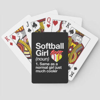 Baraja De Cartas Chica Softbol Definición Sassy Deportes