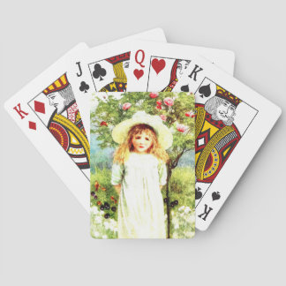 Baraja De Cartas Chica victoriano vintage