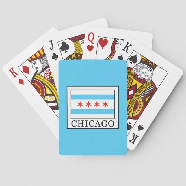 Baraja De Cartas Chicago (Reverso)