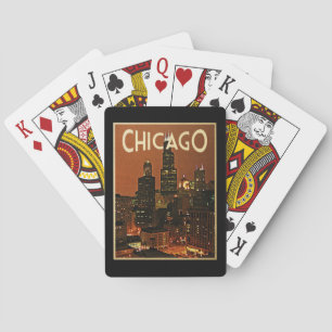 Baraja De Cartas Chicago De Noche