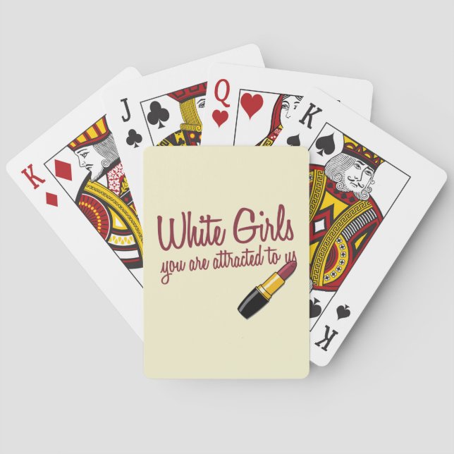Baraja De Cartas Chicas blancos (Reverso)