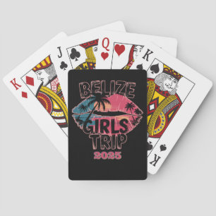 Baraja De Cartas Chicas de Belice recorren aventura tropical