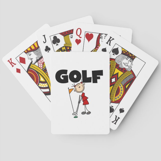 Baraja De Cartas Chicas GOLF (Reverso)