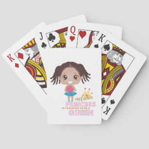 Baraja De Cartas Chicas MELANIN Princess En Entrenamiento Para Ser