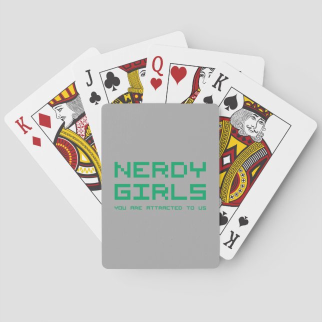 Baraja De Cartas Chicas Nerdy 2 (Reverso)