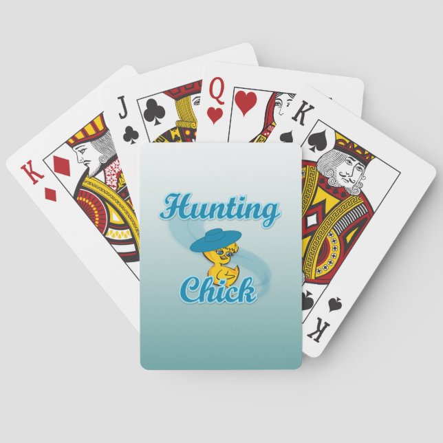 Baraja De Cartas Chick de caza #3 (Reverso)