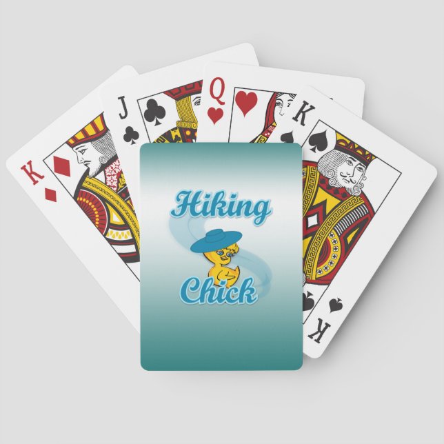 Baraja De Cartas Chick de senderismo n° 3 (Reverso)