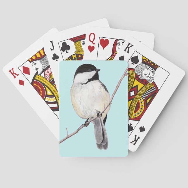 Baraja De Cartas Chickadee (Reverso)