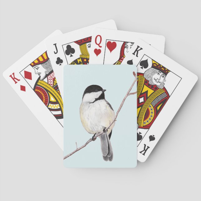 Baraja De Cartas Chickadee (Reverso)