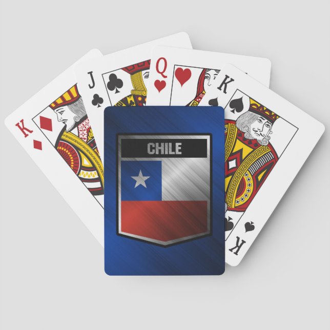 Baraja De Cartas Chile (Reverso)