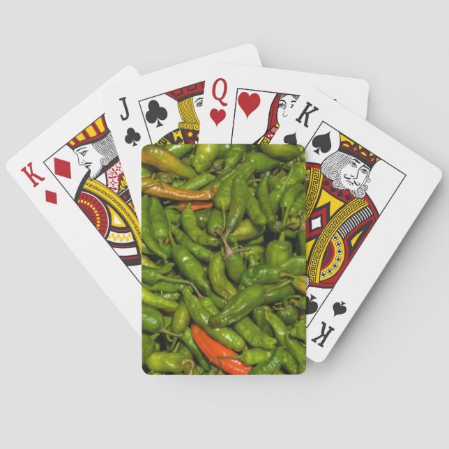 Baraja De Cartas Chiles a la venta en el mercado (Reverso)