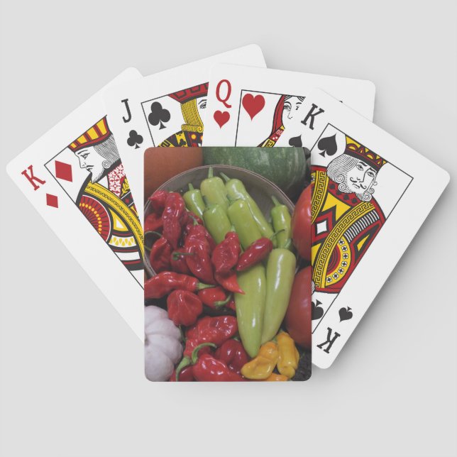 Baraja De Cartas Chili Peppers (Reverso)