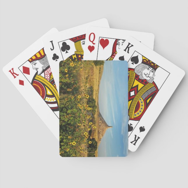 Baraja De Cartas Chimney Rock, Nebraska (Reverso)