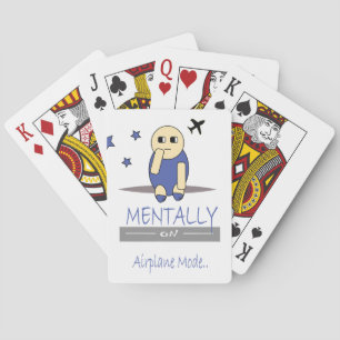 Baraja De Cartas Chimy Divertido Mentalmente en Modo Avión Jugando