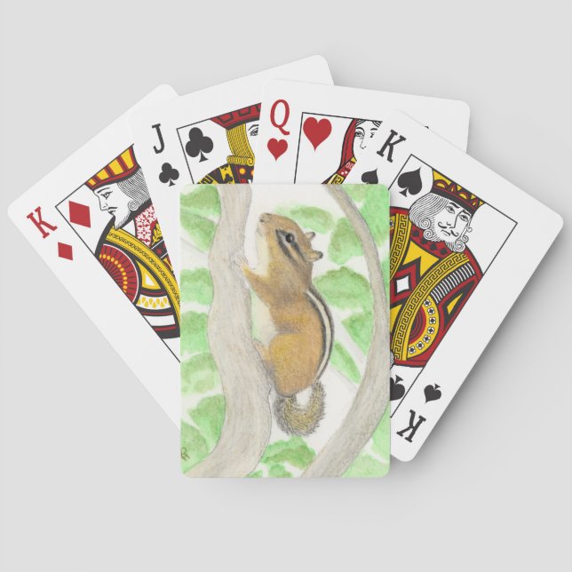 Baraja De Cartas Chipmunk (Reverso)