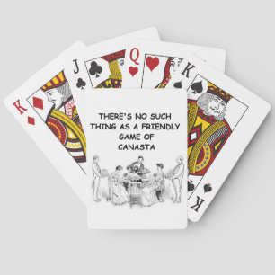 Baraja De Cartas chiste de canasta 11