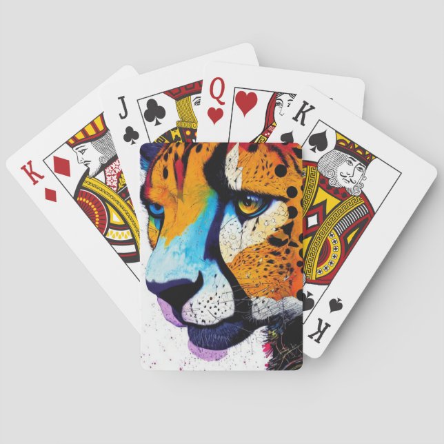 Baraja De Cartas Chita colorida (Reverso)