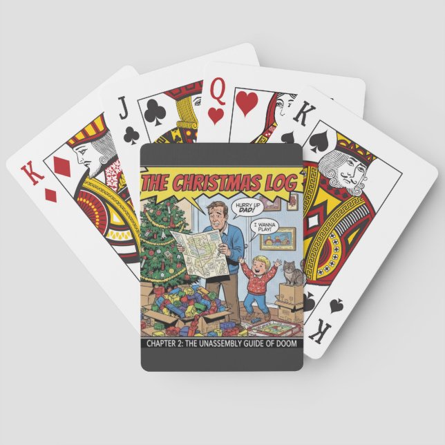 Baraja De Cartas christmas 2 (Reverso)