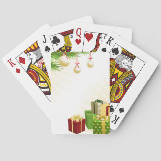 Baraja De Cartas Christmas corner elements