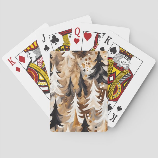 Baraja De Cartas Christmas Tree Playing Cards | Holiday Cards  (Reverso)