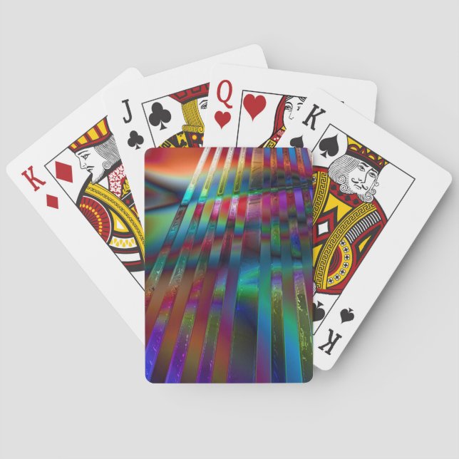 Baraja De Cartas Chroma Rays (Reverso)
