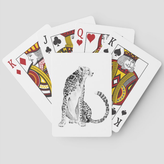 Baraja De Cartas Chrome Cheetah (Reverso)