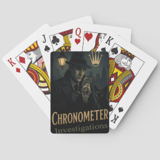 Baraja De Cartas Chronometer Investigations Playing Cards
