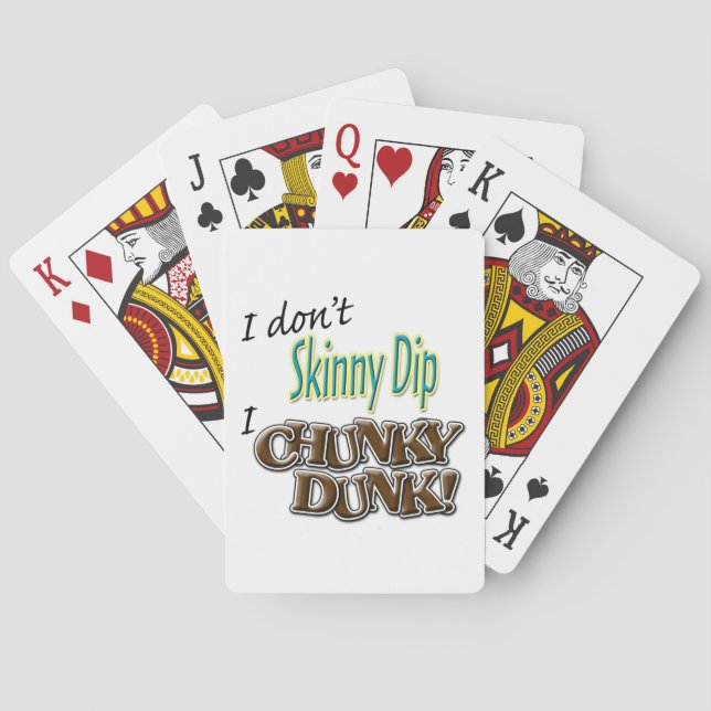 Baraja De Cartas Chunky Dunk (Reverso)