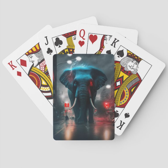 Baraja De Cartas Ciberelefante (Reverso)